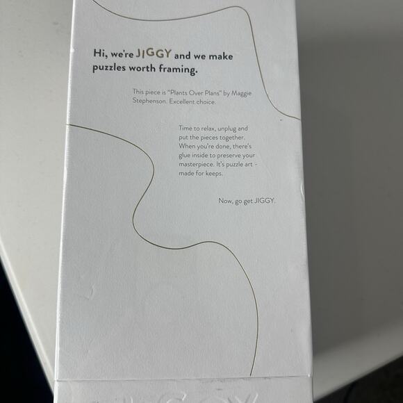 Jiggy Plants Over Plans Maggie Stephenson puzzle 800 count 18 x 24 in nwt SEALED - Picture 5 of 6